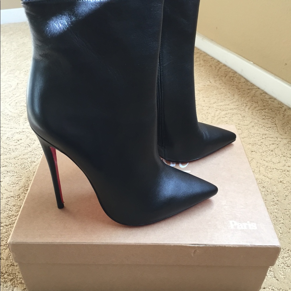 Sexy Christian Louboutin So Kate 120 booties